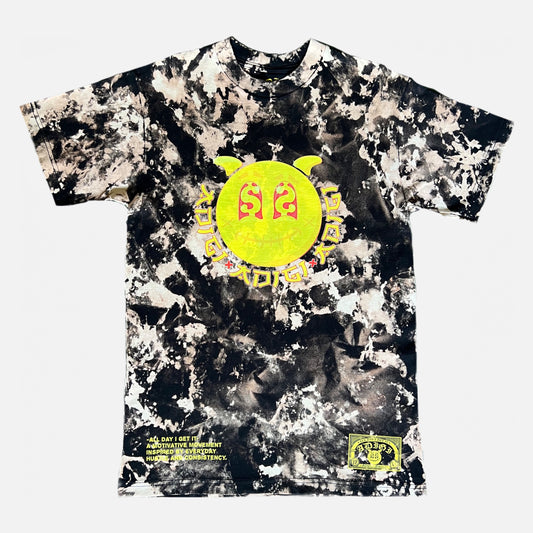 GOLDEN GRIMMY - BLACK/BLEACHED (T-SHIRT)